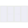Prețuri Uși glisante de terasă 4000x2400 mm PATIO DOOR REHAU SYNEGO RAL 9016 Traffic white two-sided