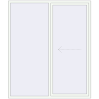 Prețuri Uși glisante de terasă 1950x2350 mm PATIO DOOR REHAU SYNEGO RAL 9016 Traffic white two-sided