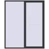 Prețuri Uși glisante de terasă 1950x2350 mm PATIO DOOR REHAU SYNEGO ANTHRACITE_GREY_GLATT two-sided