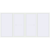 Prețuri Uși glisante de terasă 4000x2000 mm PATIO DOOR REHAU EURO 60 RAL 9016 Traffic white two-sided