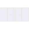Prețuri Uși glisante de terasă 4500x2200 mm PATIO DOOR REHAU EURO 60 RAL 9016 Traffic white two-sided