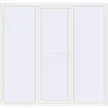 Prețuri Uși glisante de terasă 2400x2300 mm PATIO DOOR REHAU EURO 60 RAL 9016 Traffic white two-sided