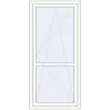 Prețuri Uși de balcon 890x1880 mm BALCONY DOOR REHAU EURO 70 RAL 9016 Traffic white two-sided