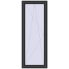 Prețuri Uși de balcon 800x2100 mm BALCONY DOOR REHAU EURO 60 ANTHRACITE_GREY_GLATT two-sided