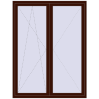Prețuri Uși de balcon 1600x2100 mm BALCONY DOOR REHAU SYNEGO BLACK_CHERRY two-sided