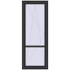 Prețuri Uși de balcon 800x2100 mm BALCONY DOOR REHAU EURO 60 ANTHRACITE_GREY_GLATT two-sided