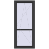 Prețuri Uși de balcon 880x2050 mm BALCONY DOOR REHAU SYNEGO BLACK_STRUCTURAL two-sided