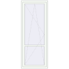 Prețuri Uși de balcon 890x2280 mm BALCONY DOOR REHAU EURO 60 RAL 9016 Traffic white two-sided
