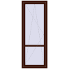 Prețuri Uși de balcon 800x2100 mm BALCONY DOOR REHAU EURO 70 BLACK_CHERRY two-sided