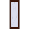 Prețuri Uși de balcon 690x1950 mm BALCONY DOOR REHAU EURO 60 BLACK_CHERRY two-sided