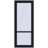 Prețuri Uși de balcon 860x2100 mm BALCONY DOOR REHAU EURO 70 BLACK_COOL_110L-2 two-sided