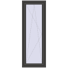 Prețuri Uși de balcon 690x1940 mm BALCONY DOOR REHAU EURO 70 BASALT_GREY two-sided
