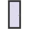 Prețuri Uși de intrare 1000x2200 mm REHAU EURO 60 BLACK_STRUCTURAL two-sided