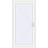 Prețuri Uși de intrare 1000x2100 mm DOOR ALU STANDARD 72 RAL 9016 Traffic white two-sided