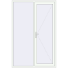 Prețuri Uși de intrare 1600x2400 mm ENERGY-SAVING REHAU SYNEGO RAL 9016 Traffic white two-sided