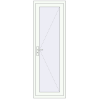 Prețuri Uși de intrare 700x2100 mm REHAU EURO 60 RAL 9016 Traffic white two-sided