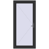 Prețuri Uși de intrare 980x2100 mm REHAU EURO 60 BLACK_STRUCTURAL two-sided
