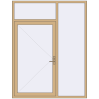 Prețuri Uși de intrare 1800x2340 mm DOOR ALU STANDARD 72 RAL 1001 Beige two-sided