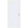 Prețuri Uși de intrare 1000x2150 mm OPTIMUM REHAU BRILLANT RAL 9016 Traffic white two-sided