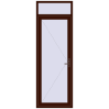 Prețuri Uși de interior 900x2630 mm REHAU BASE 60 (Z74) BLACK_CHERRY two-sided