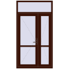 Prețuri Uși de interior 1180x2200 mm REHAU BASE 60 (Z74) BLACK_CHERRY two-sided