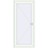 Prețuri Uși de interior 850x2000 mm REHAU BASE 60 TERRACE (Т94) RAL 9016 Traffic white two-sided