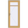 Prețuri Uși de interior 850x2000 mm ALU LIGHT A (Z72) RAL 1002 Sand yellow two-sided