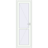 Prețuri Uși de interior 700x2080 mm ALU LIGHT A (T94) RAL 9016 Traffic white two-sided