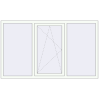 Prețuri Ferestre 1950x1160 mm ENERGY-SAVING REHAU SYNEGO MD RAL 9016 Traffic white two-sided
