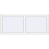 Prețuri Ferestre 1500x600 mm OPTIMUM REHAU EURO 70 RAL 9016 Traffic white two-sided