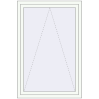 Prețuri Ferestre 1000x1500 mm OPTIMUM REHAU EURO 70 RAL 9016 Traffic white two-sided