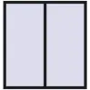 Prețuri Ferestre 1470x1550 mm BASE REHAU EURO 60 BLACK_COOL_110L-2 two-sided
