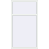 Prețuri Ferestre 1000x1800 mm BASE REHAU EURO 60 RAL 9016 Traffic white two-sided