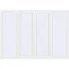 Prețuri Ferestre 2480x1765 mm REHAU BRILLANT DESIGN RAL 9016 Traffic white two-sided