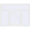 Prețuri Ferestre 2100x1600 mm OPTIMUM REHAU EURO 70 RAL 9016 Traffic white two-sided