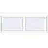 Prețuri Ferestre 1800x700 mm ENERGY-SAVING REHAU SYNEGO MD RAL 9016 Traffic white two-sided