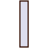 Prețuri Ferestre 400x2000 mm BASE REHAU EURO 60 BLACK_CHERRY two-sided