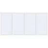 Prețuri Ferestre 3770x1800 mm BASE REHAU EURO 60 RAL 9016 Traffic white two-sided