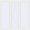 Prețuri Ferestre 1800x1800 mm BASE REHAU EURO 60 RAL 9016 Traffic white two-sided