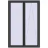 Prețuri Ferestre 1400x2100 mm BASE REHAU EURO 60 ANTHRACITE_GREY_GLATT external