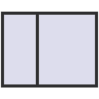 Prețuri Ferestre 1600x1250 mm OPTIMUM REHAU EURO 70 ANTHRACITE_GREY_GLATT two-sided