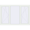 Prețuri Ferestre 2000x1370 mm REHAU ARTEVO RAL 9016 Traffic white two-sided