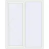 Prețuri Ferestre 1400x1800 mm BASE REHAU EURO 60 RAL 9016 Traffic white two-sided