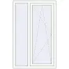Prețuri Ferestre 950x1500 mm OPTIMUM REHAU EURO 70 RAL 9016 Traffic white two-sided