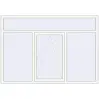 Prețuri Ferestre 2150x1500 mm OPTIMUM REHAU EURO 70 RAL 9016 Traffic white two-sided