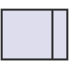 Prețuri Ferestre 1700x1300 mm BASE REHAU EURO 60 ANTHRACITE_GREY_GLATT two-sided