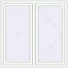 Prețuri Ferestre 1250x1250 mm OPTIMUM REHAU EURO 70 RAL 9016 Traffic white two-sided