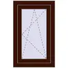 Prețuri Ferestre 500x800 mm REHAU BRILLANT DESIGN BLACK_CHERRY two-sided
