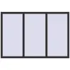 Prețuri Ferestre 1780x1200 mm ENERGY-SAVING REHAU SYNEGO MD ANTHRACITE_GREY_GLATT two-sided