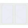 Prețuri Ferestre 1900x1500 mm ENERGY-SAVING REHAU SYNEGO MD RAL 9016 Traffic white two-sided